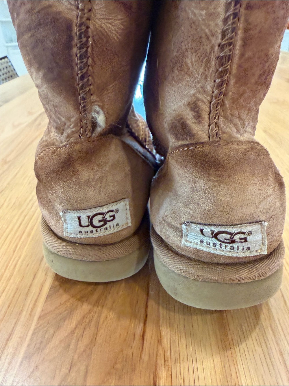 UGG Natural Shearling-Lined Boot Interior